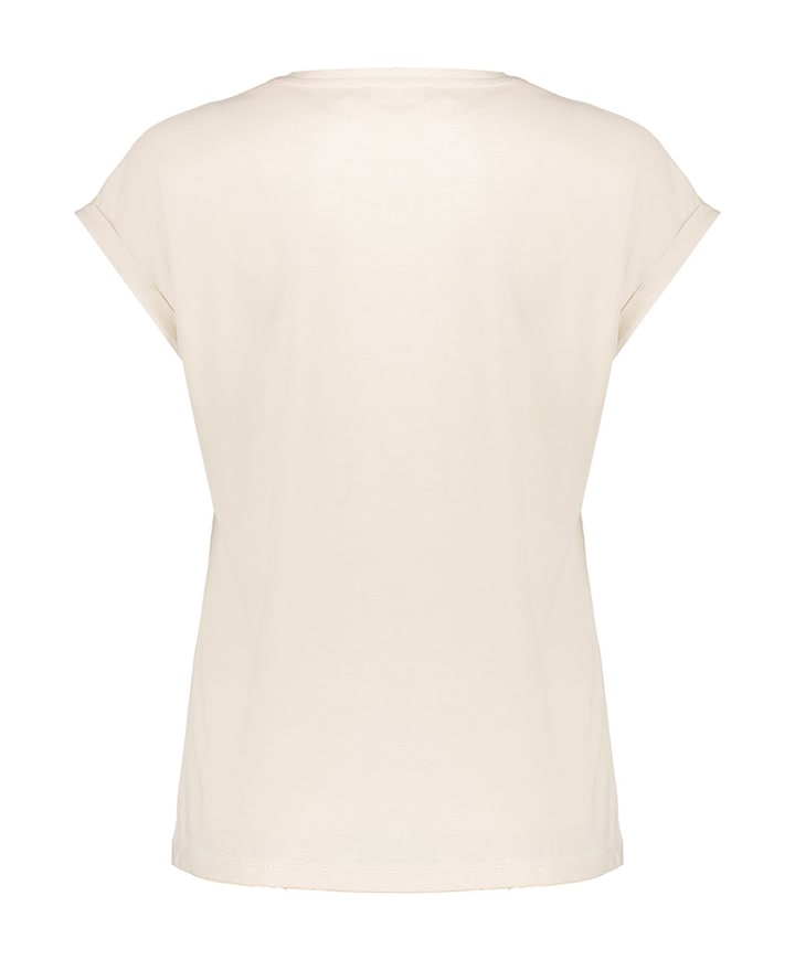 Dames T-shirt beige
