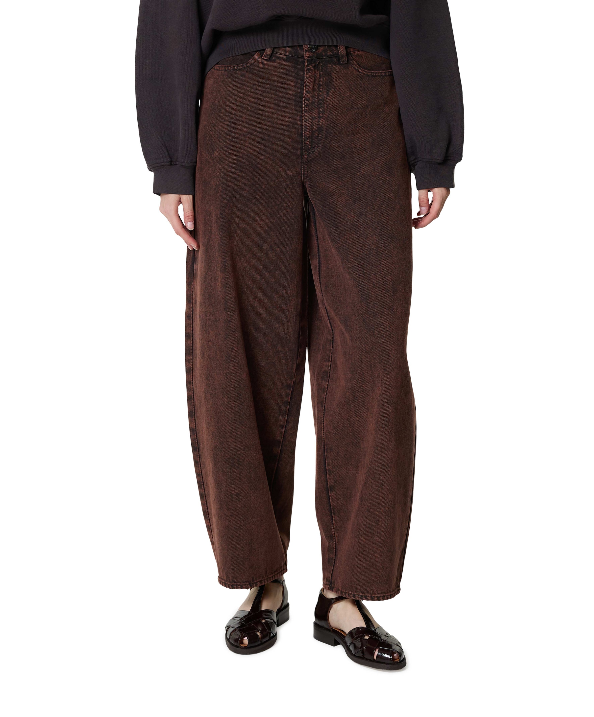 Tarrel dames jeans bruin