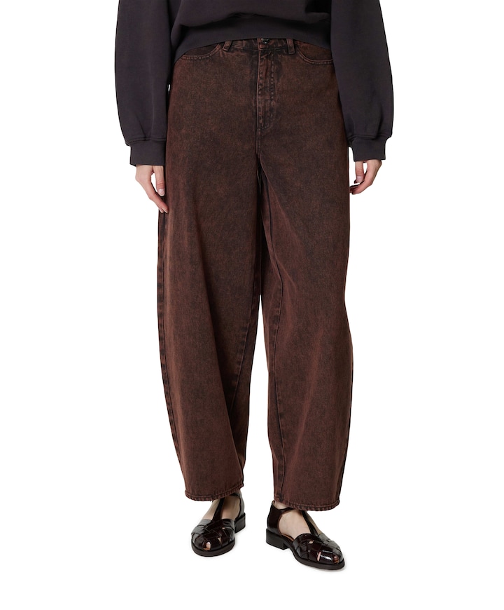 Tarrel dames jeans bruin