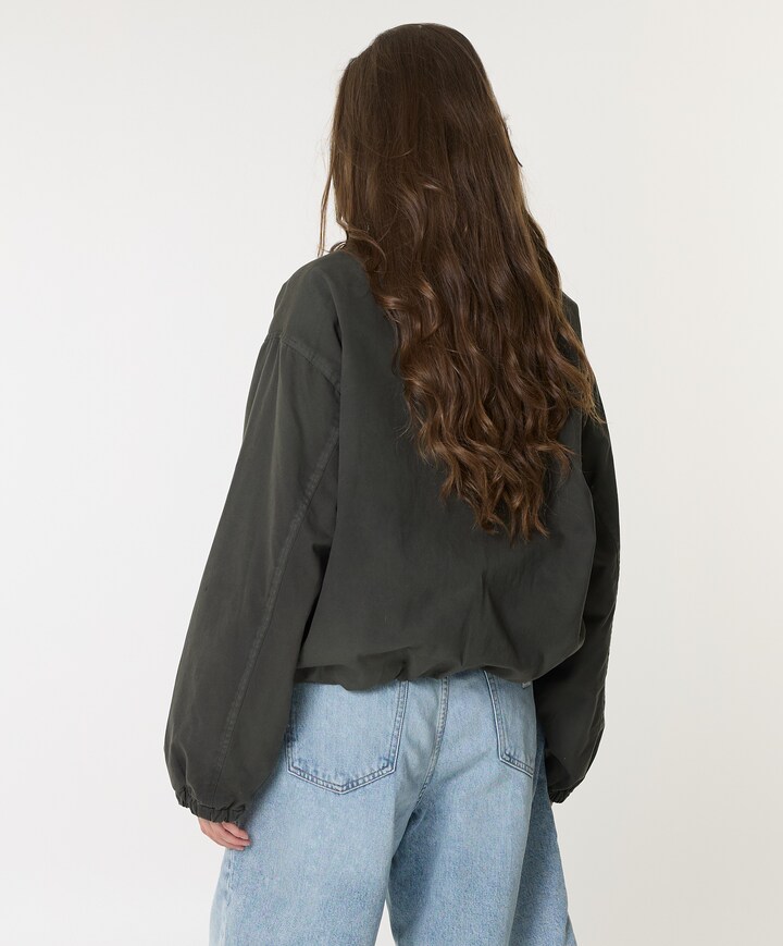 Dames jas groen