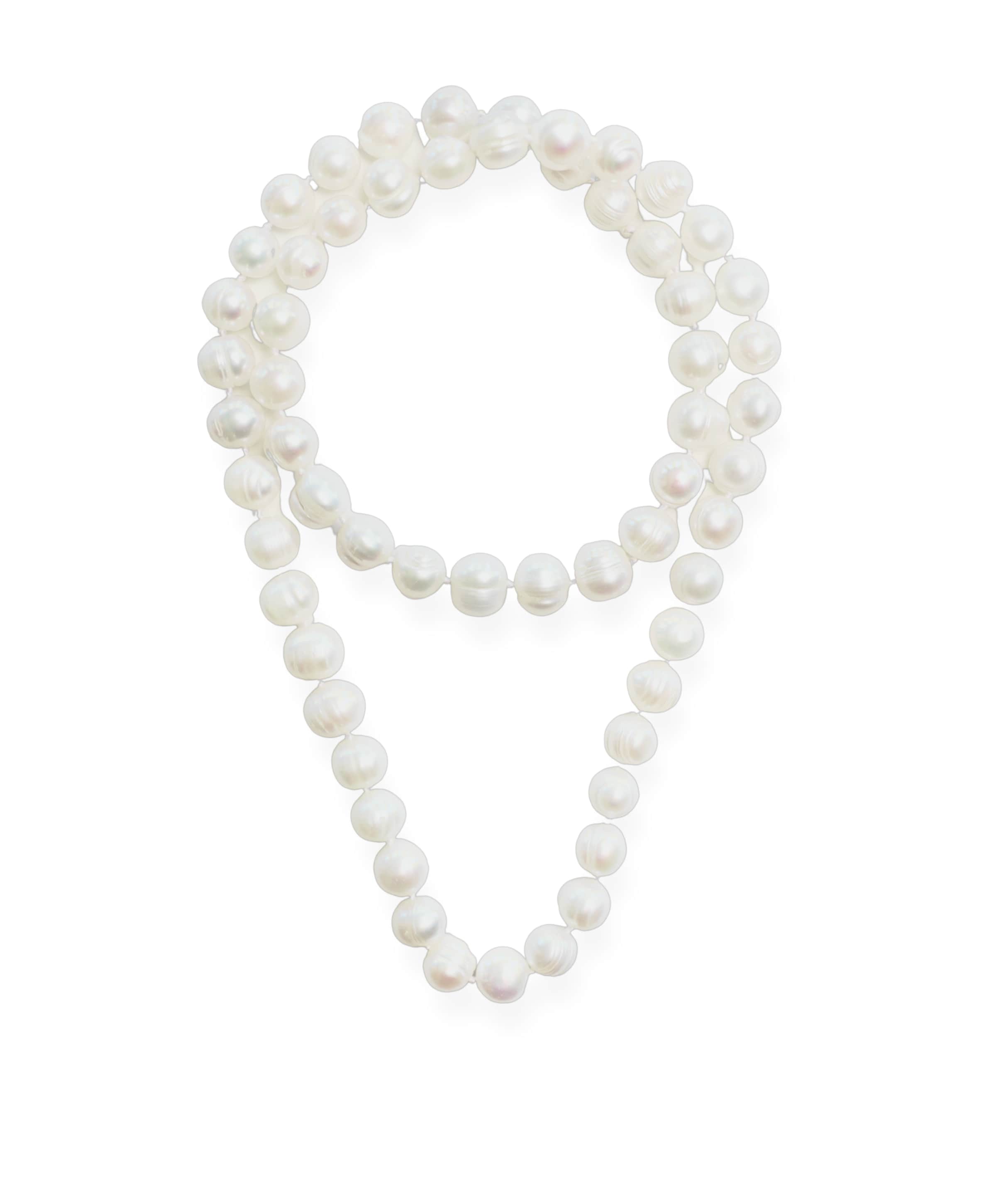 Dames ketting wit