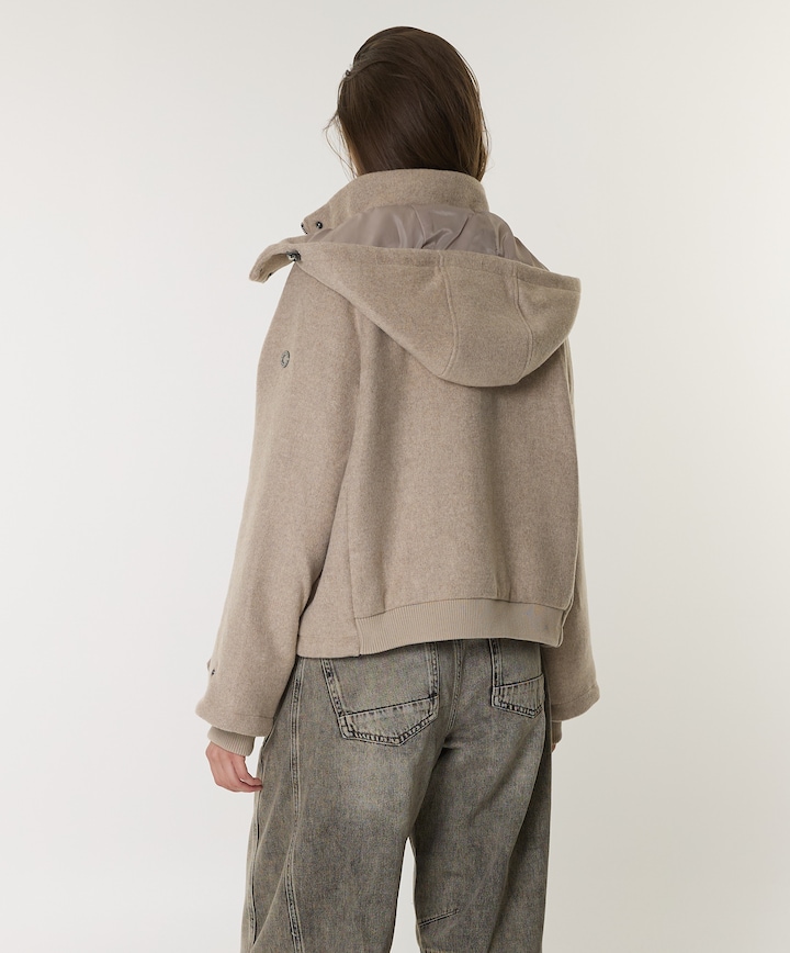 Dames jas beige
