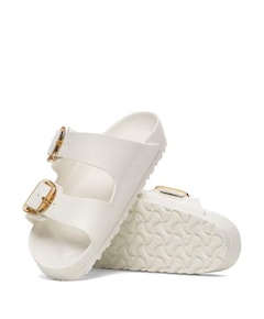 Arizona Big Buckle EVA Women dames badslipper ecru