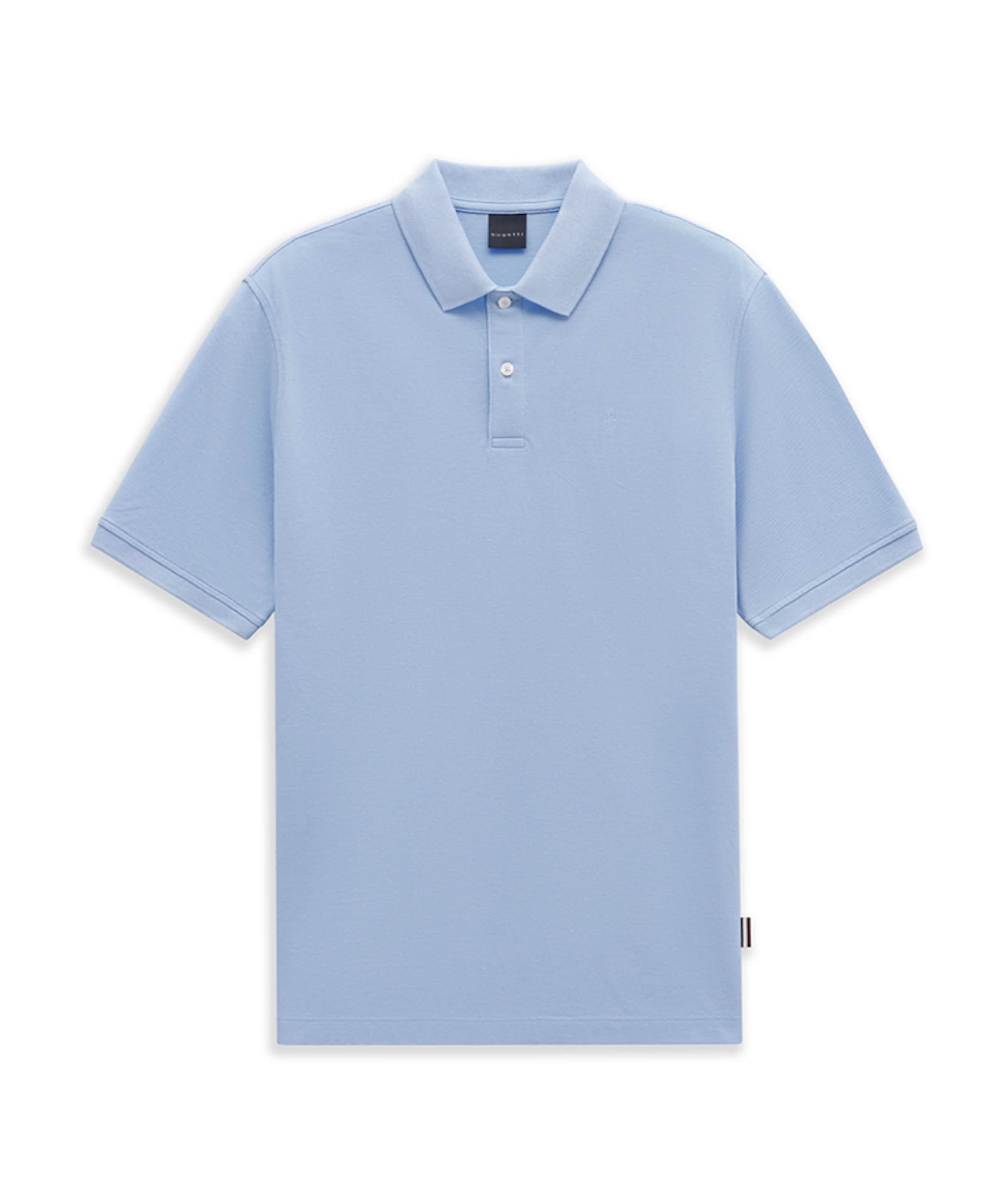 Heren polo blauw