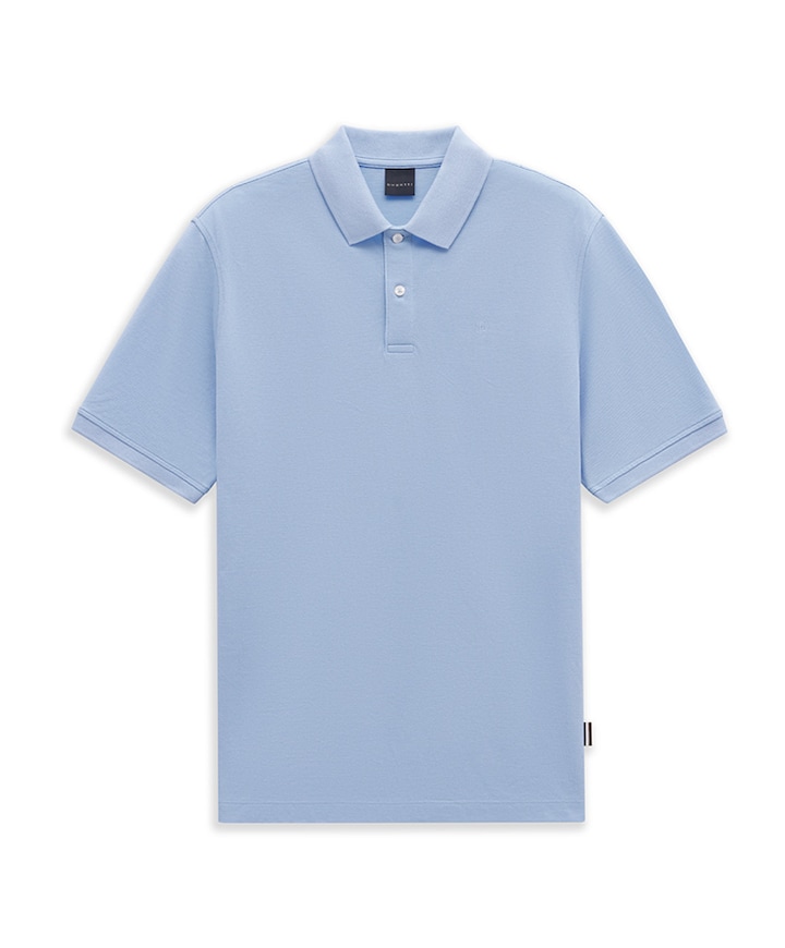 Heren polo blauw