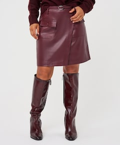 Dames rok bordeaux