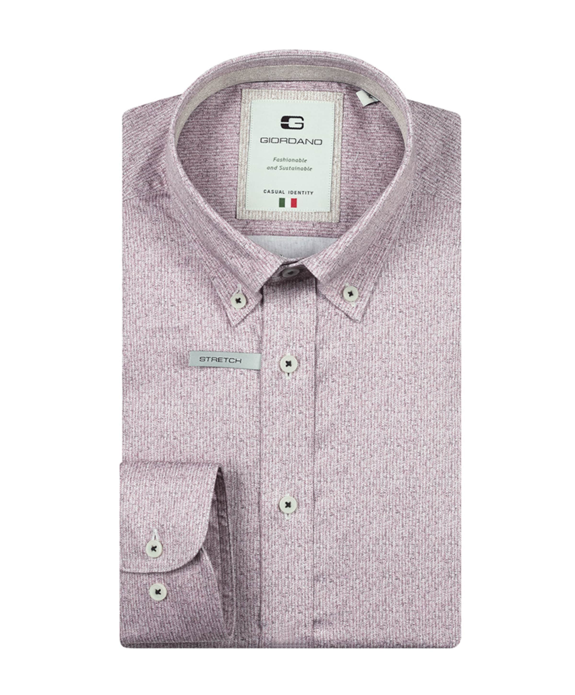 Overhemd lange mouw roze