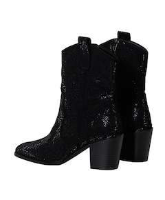 dames westernlaarzen zwart