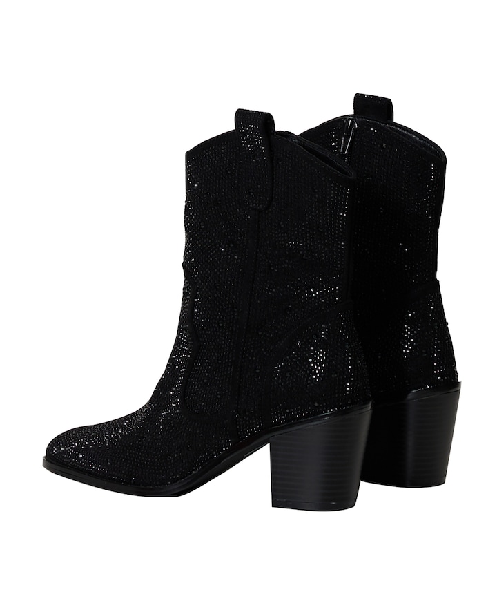 dames westernlaarzen zwart