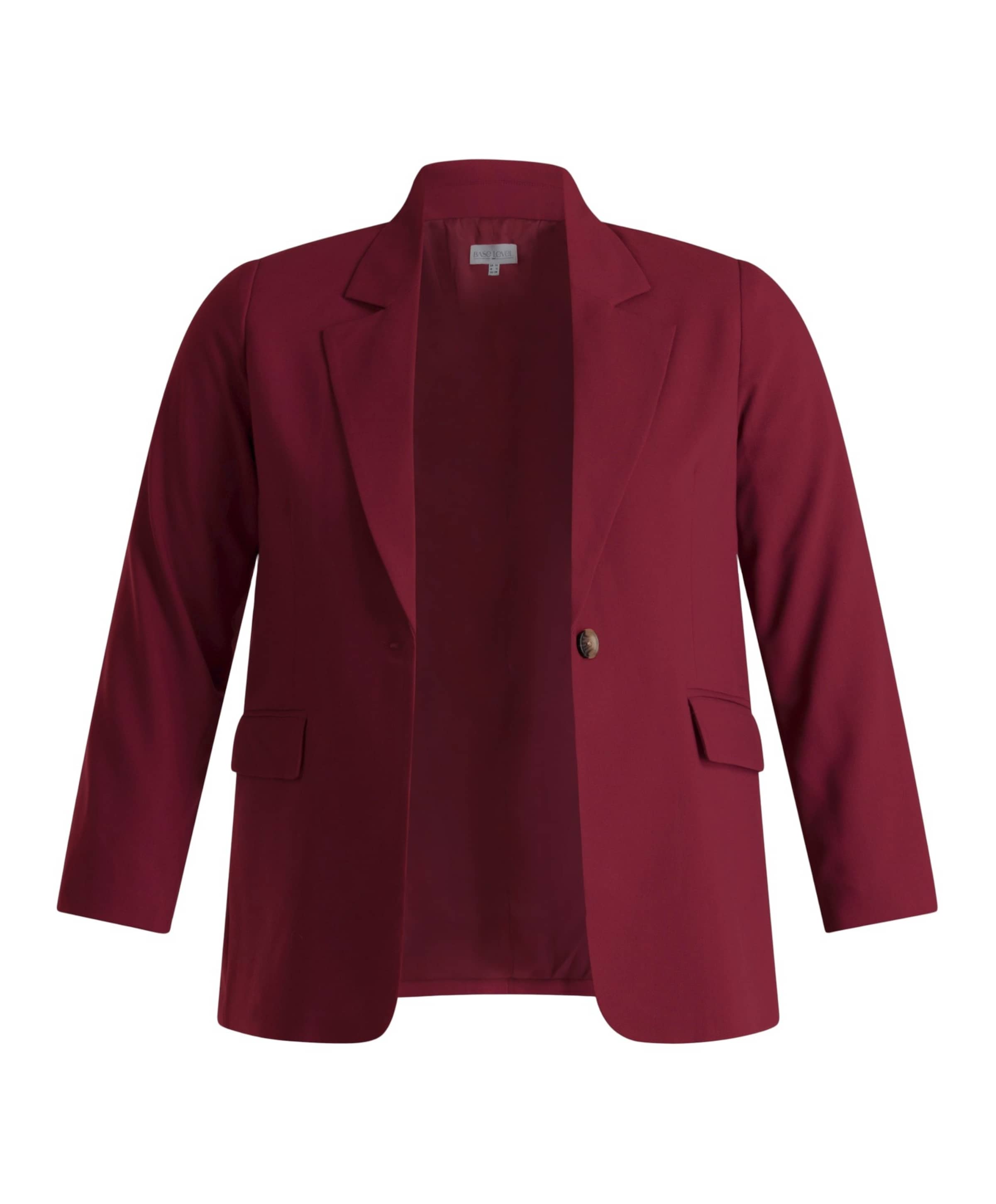 Dames blazer bordeaux