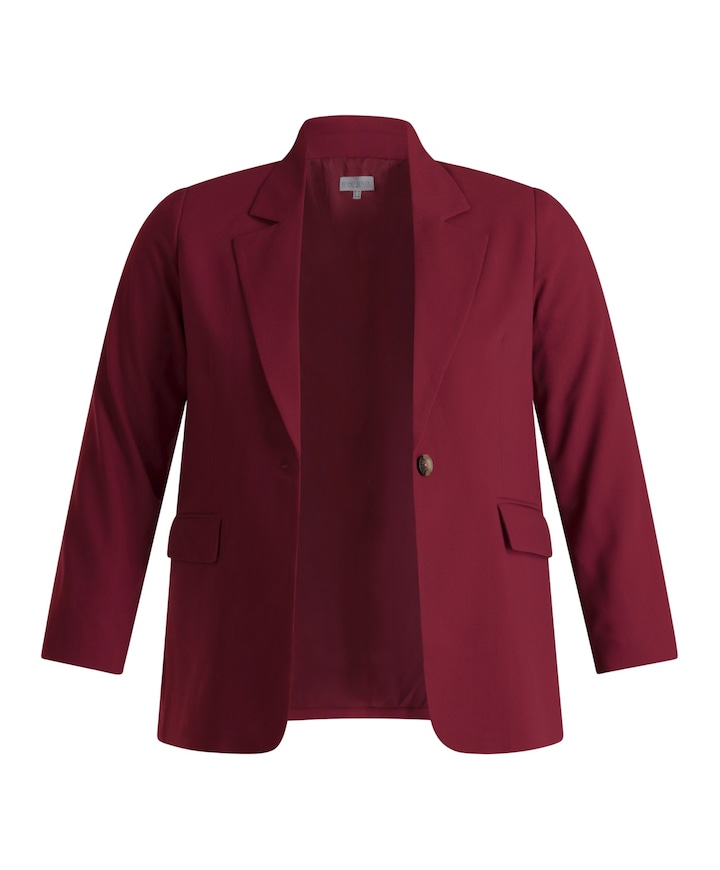 Dames blazer bordeaux
