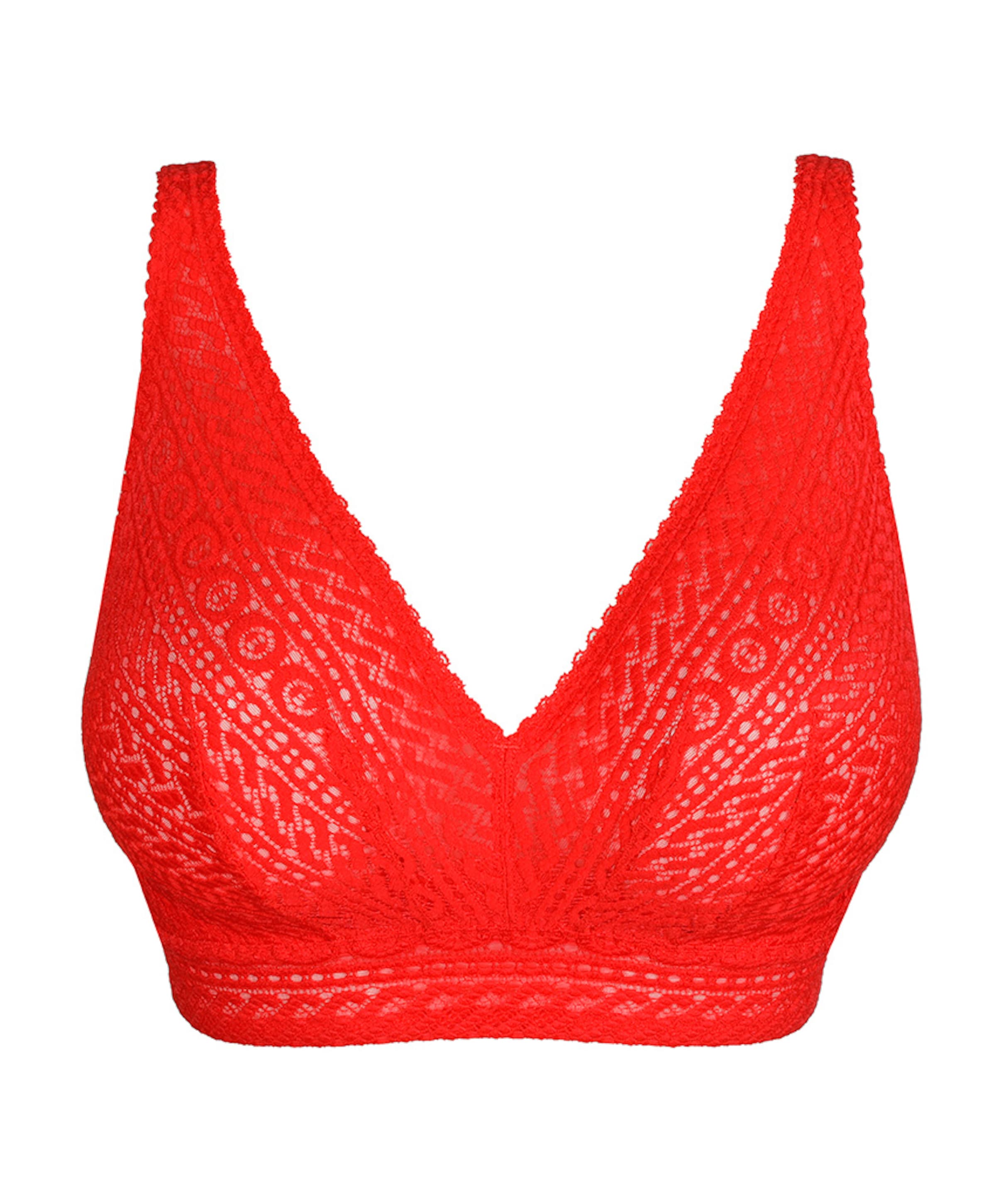 Bralette rood