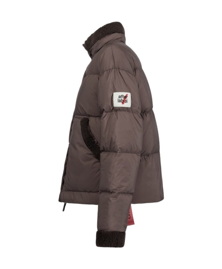 Dames jas bordeaux