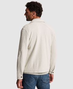 Heren overshirt beige