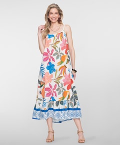 Dames jurk multicolor