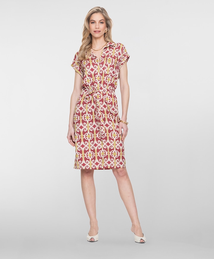 Dames jurk multicolor