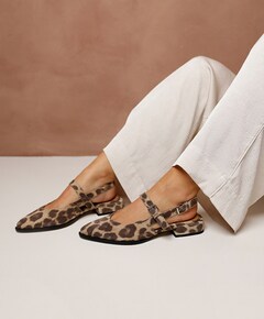 Jazz Valerie dames slingbacks bruin