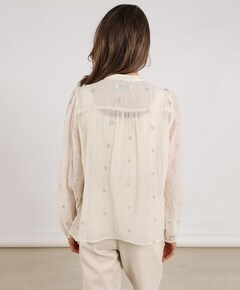 Dames blouse ecru