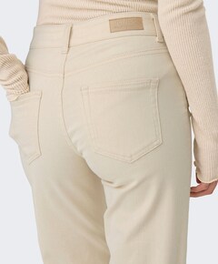 ONLBLUSH MID STRAIGHT DNM DOT NOOS dames jeans ecru
