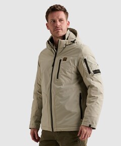 Heren jas beige