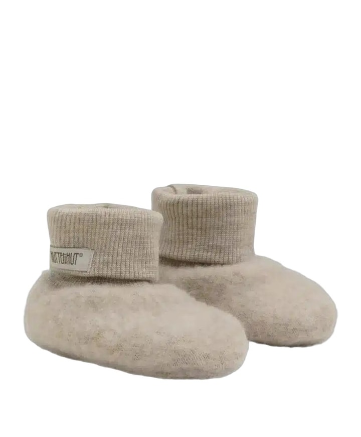 Uniseks babyslofjes  beige