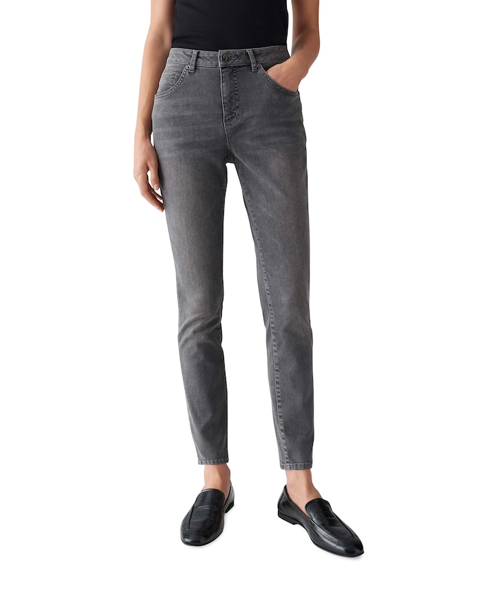 Eliya city dames jeans grijs