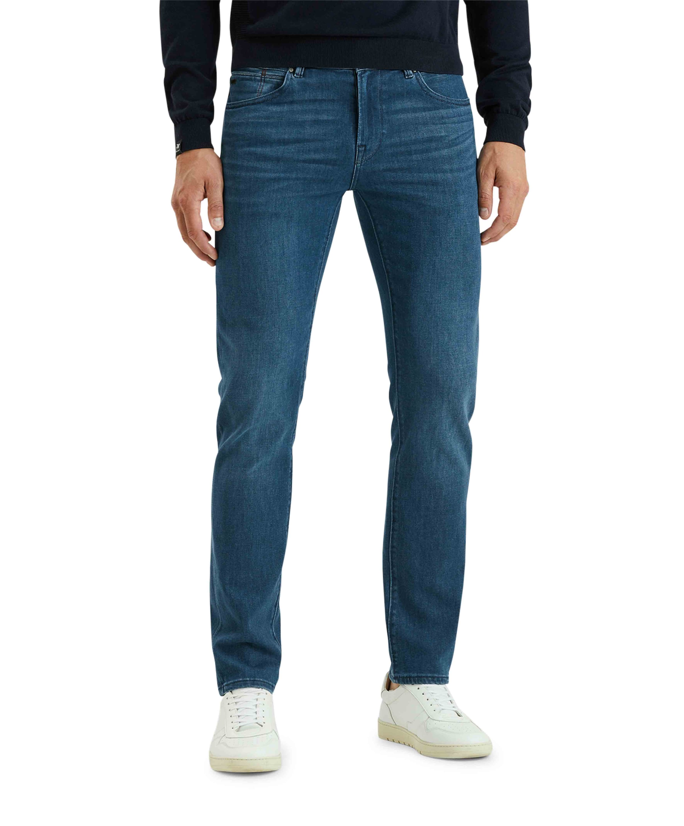 V7 RIDER WHALE BLUE WASH heren jeans blauw