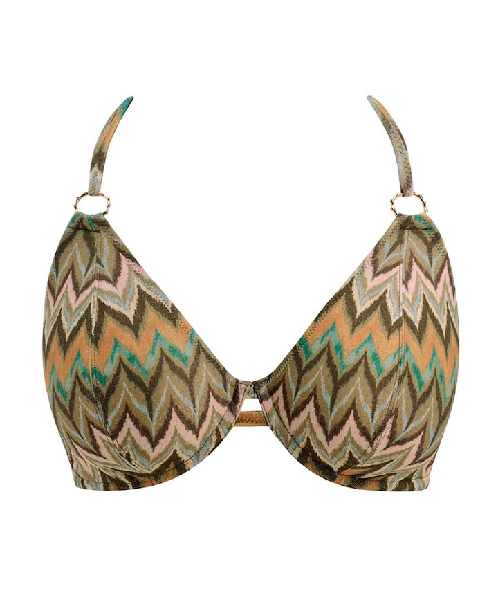 Dames bikinitop groen