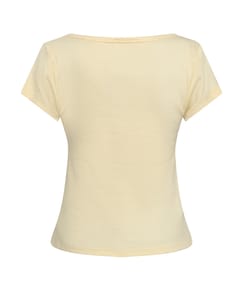 Dames T-shirt geel