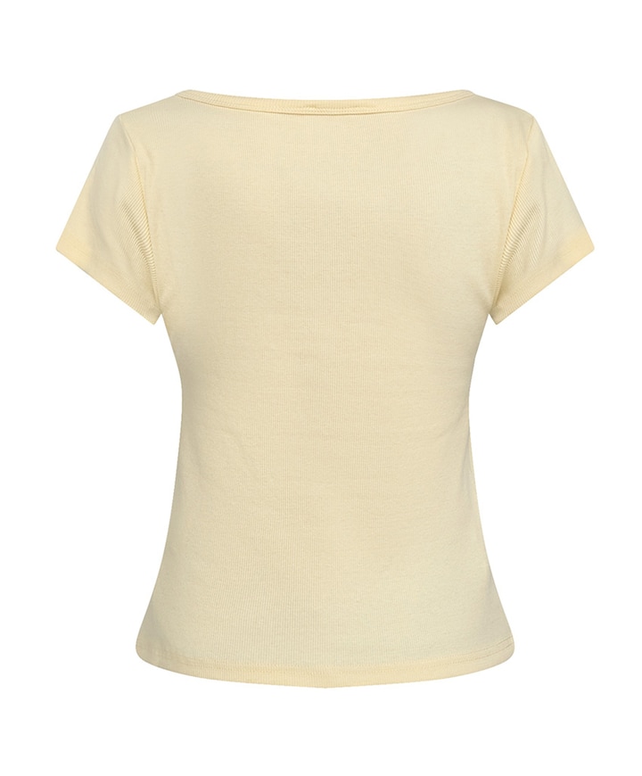 Dames T-shirt geel