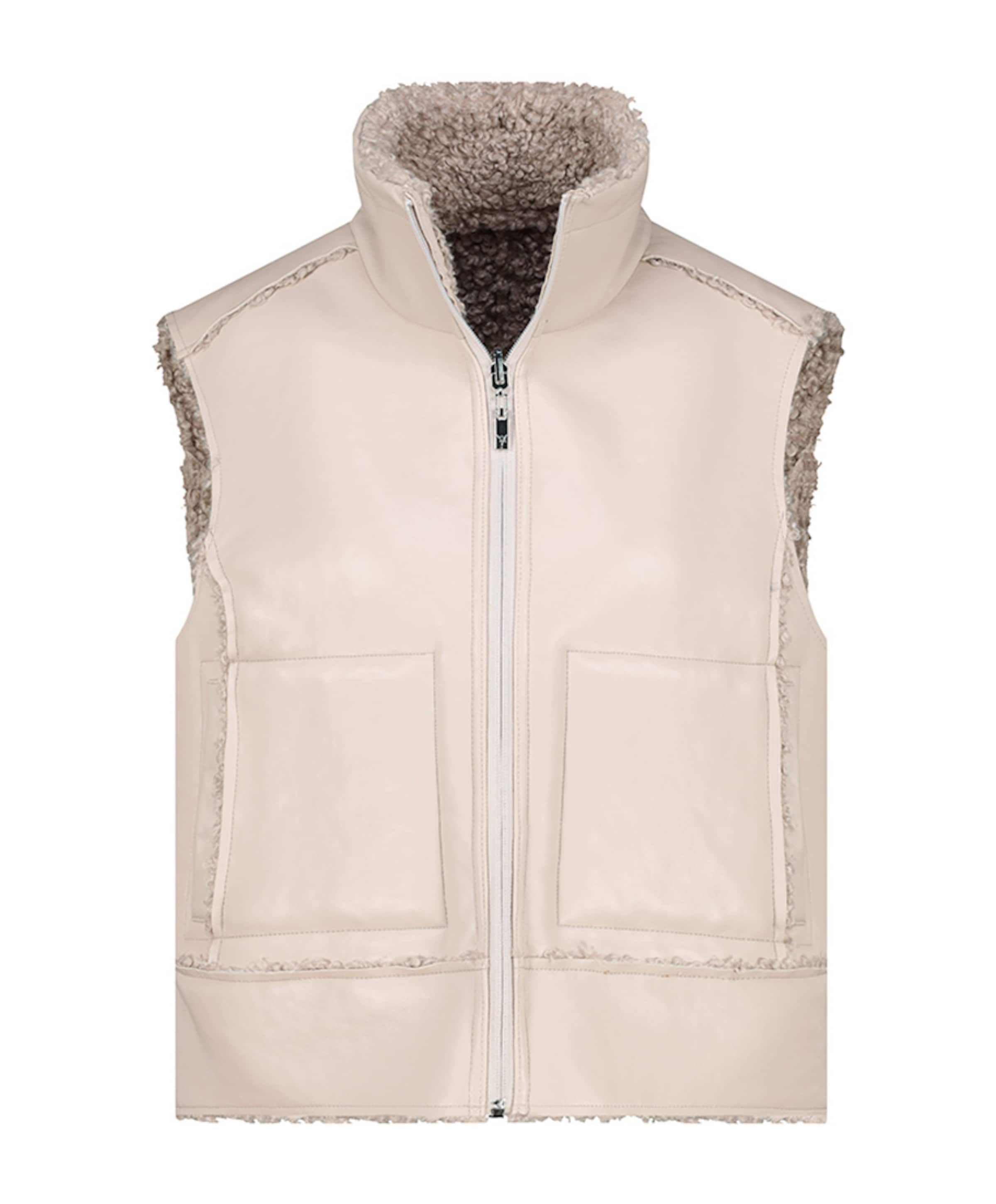 Dames bodywarmer beige