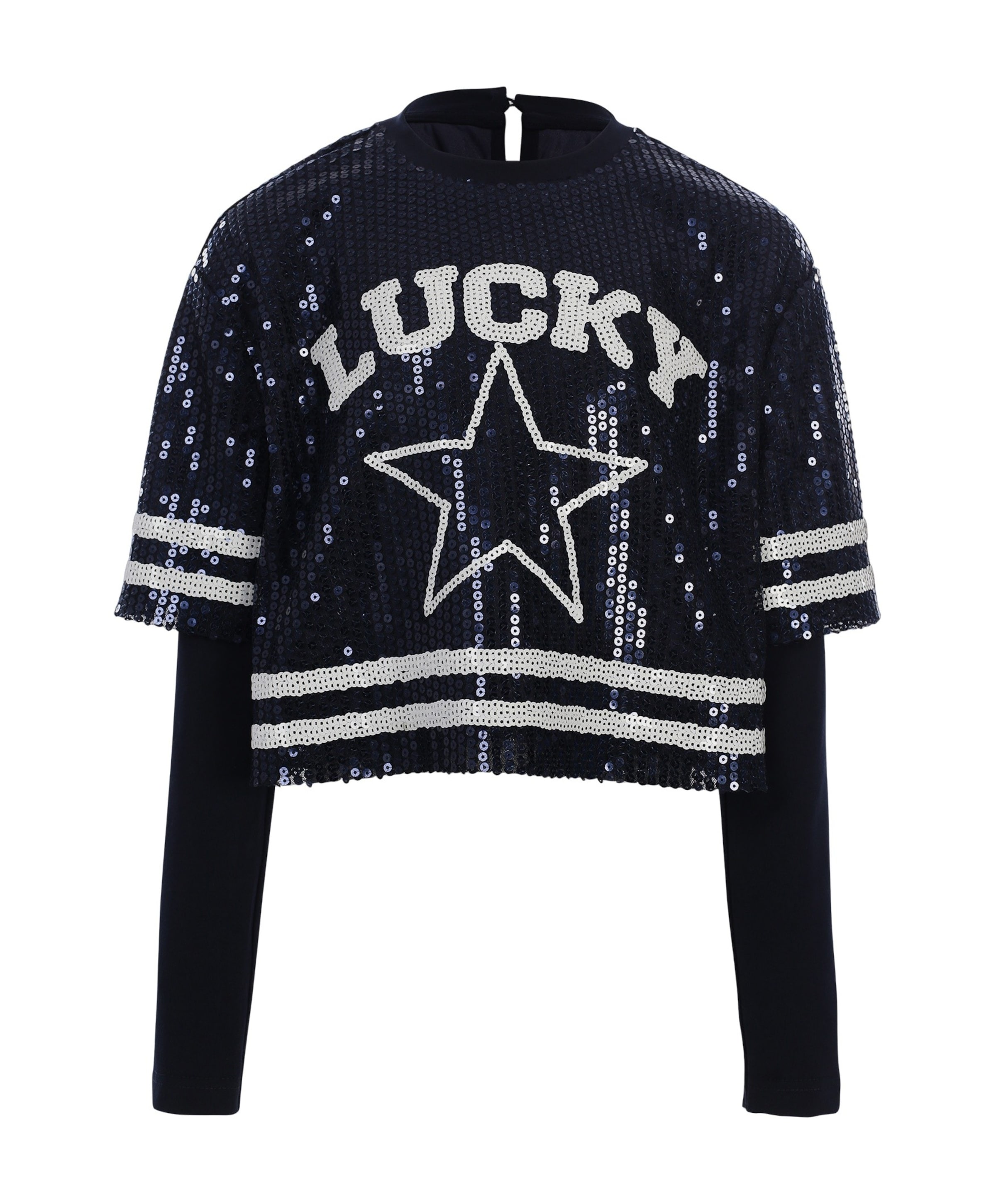 Meisjes top blauw