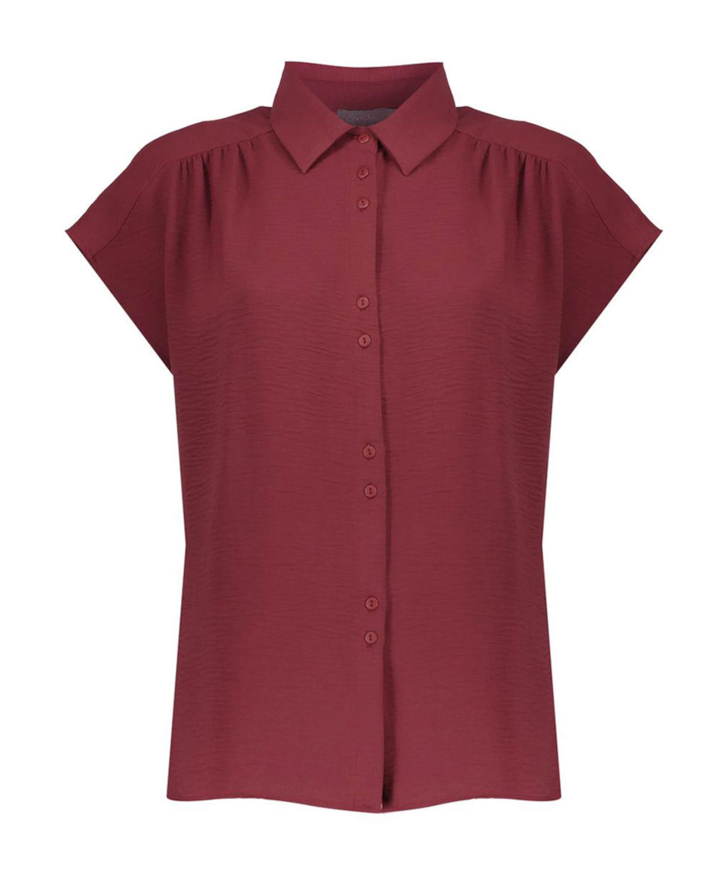 Dames blouse bordeaux