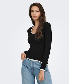 Dames top zwart