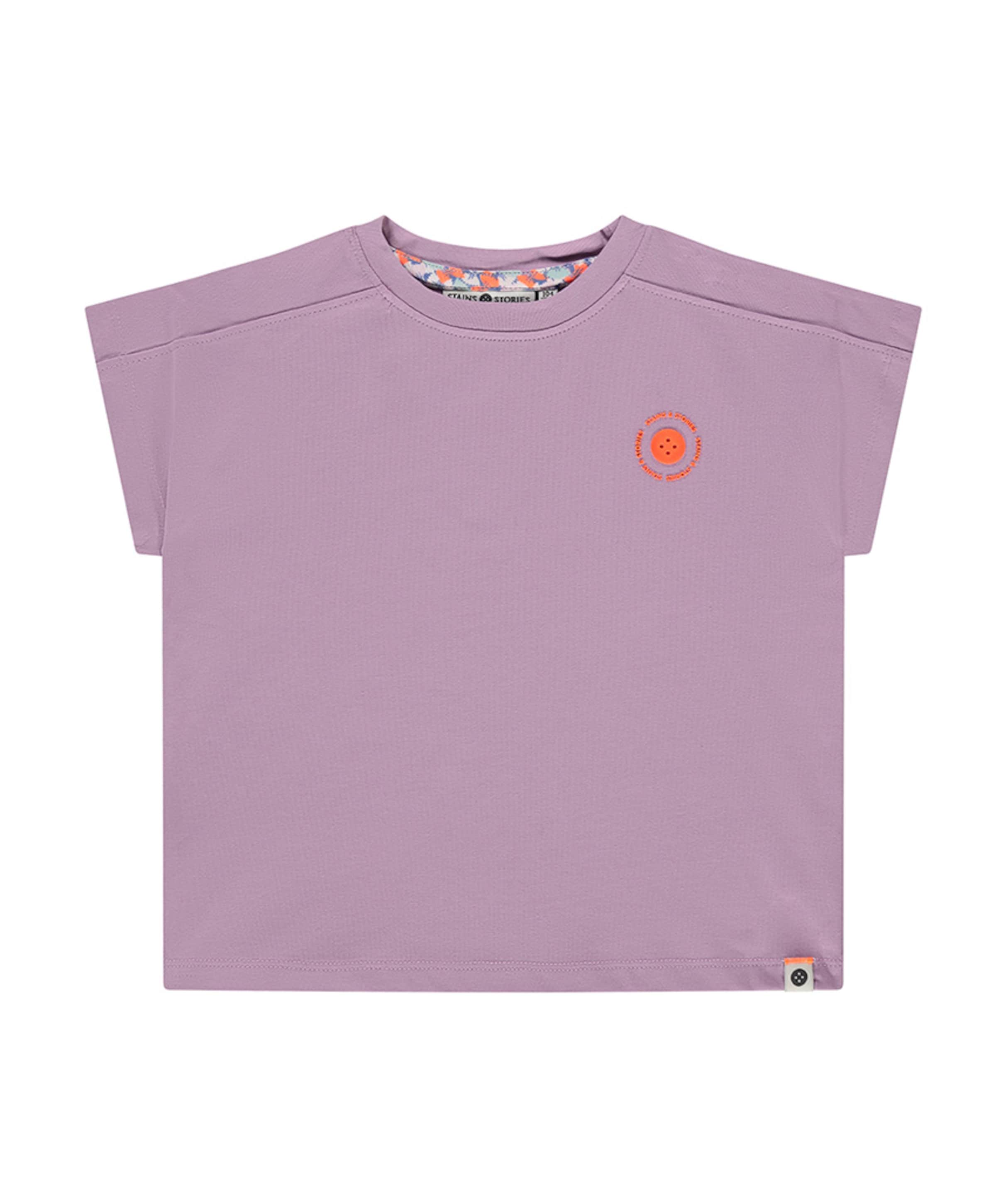 Meisjes T-shirt paars