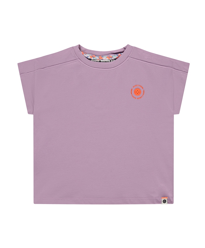 Meisjes T-shirt paars