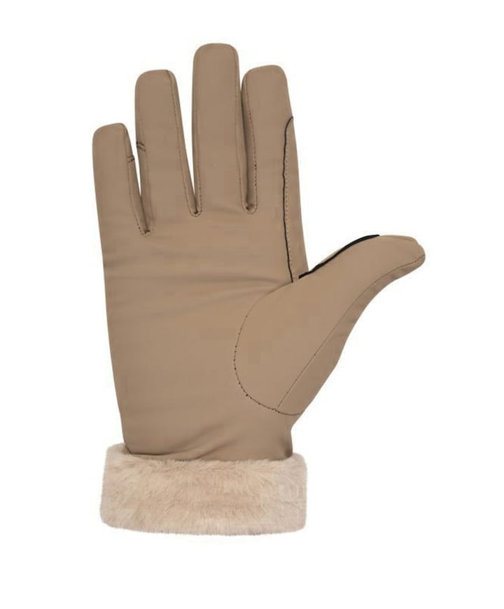 Dames handschoenen beige