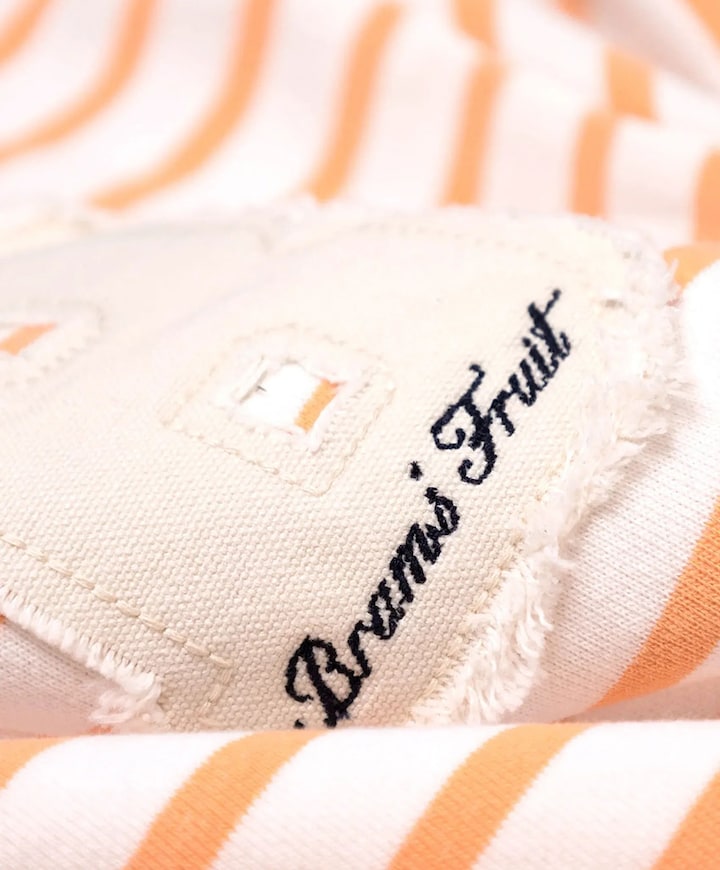 Heren longsleeve oranje