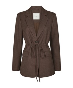 Dames blazer bruin