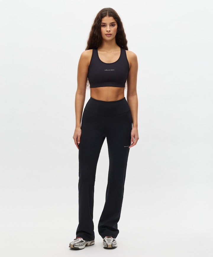Flattering High Waist Pants dames tights zwart