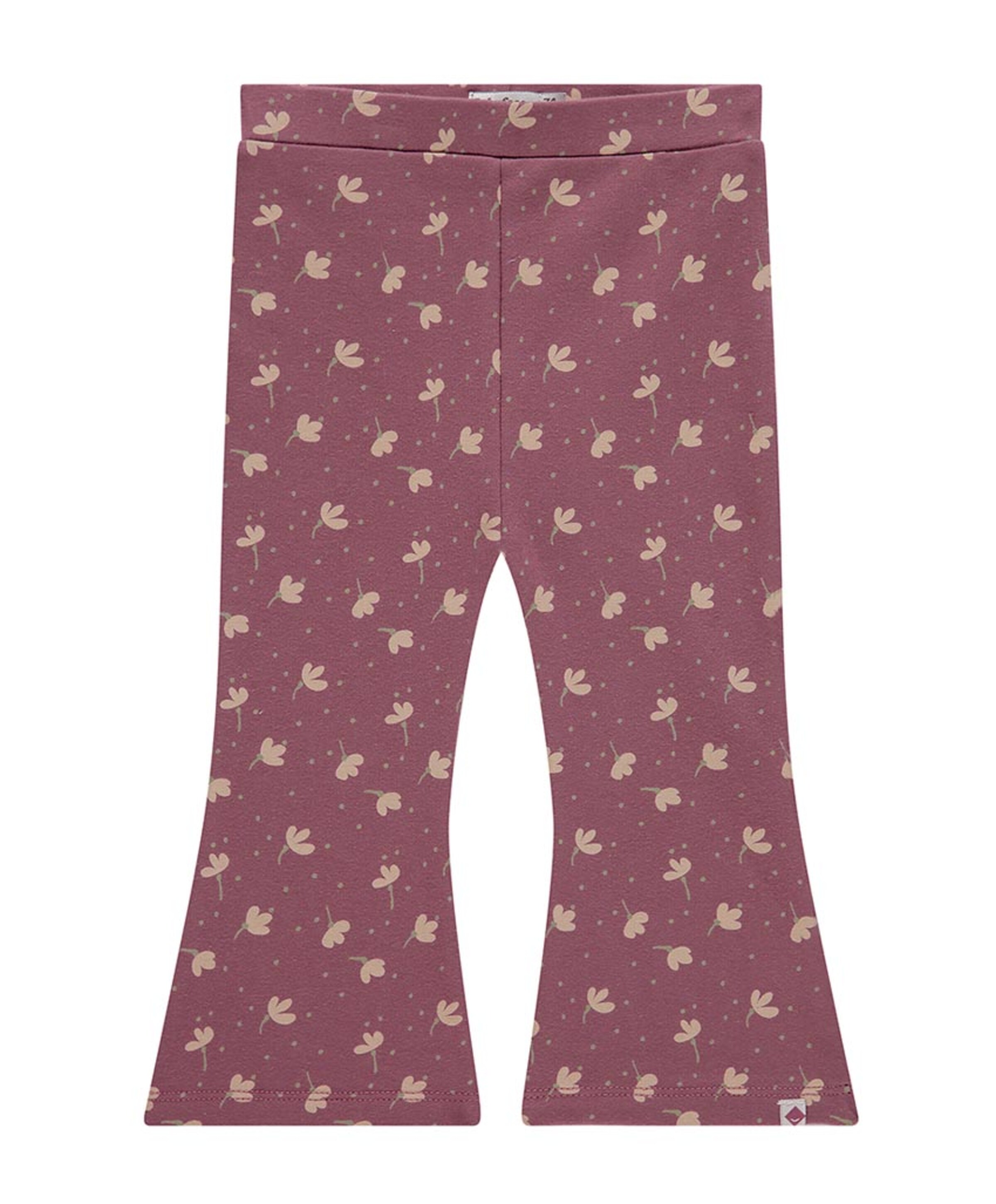 Flared  broek bordeaux