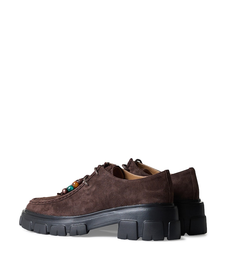 Amely dames mocassins bruin