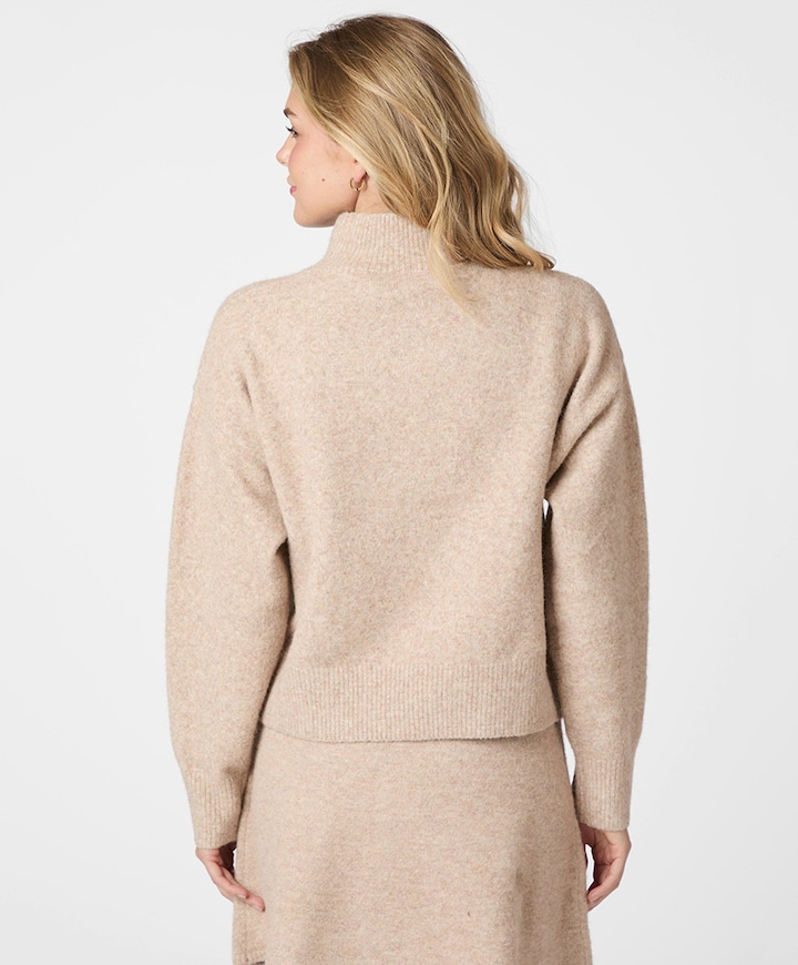 Dames trui beige