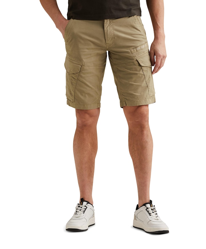 NORDROP CARGO SHORTS STRETCH TWILL heren korte broek beige