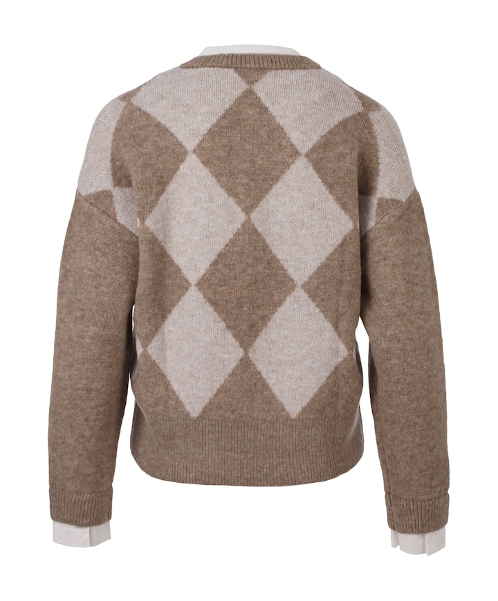 Dames trui beige