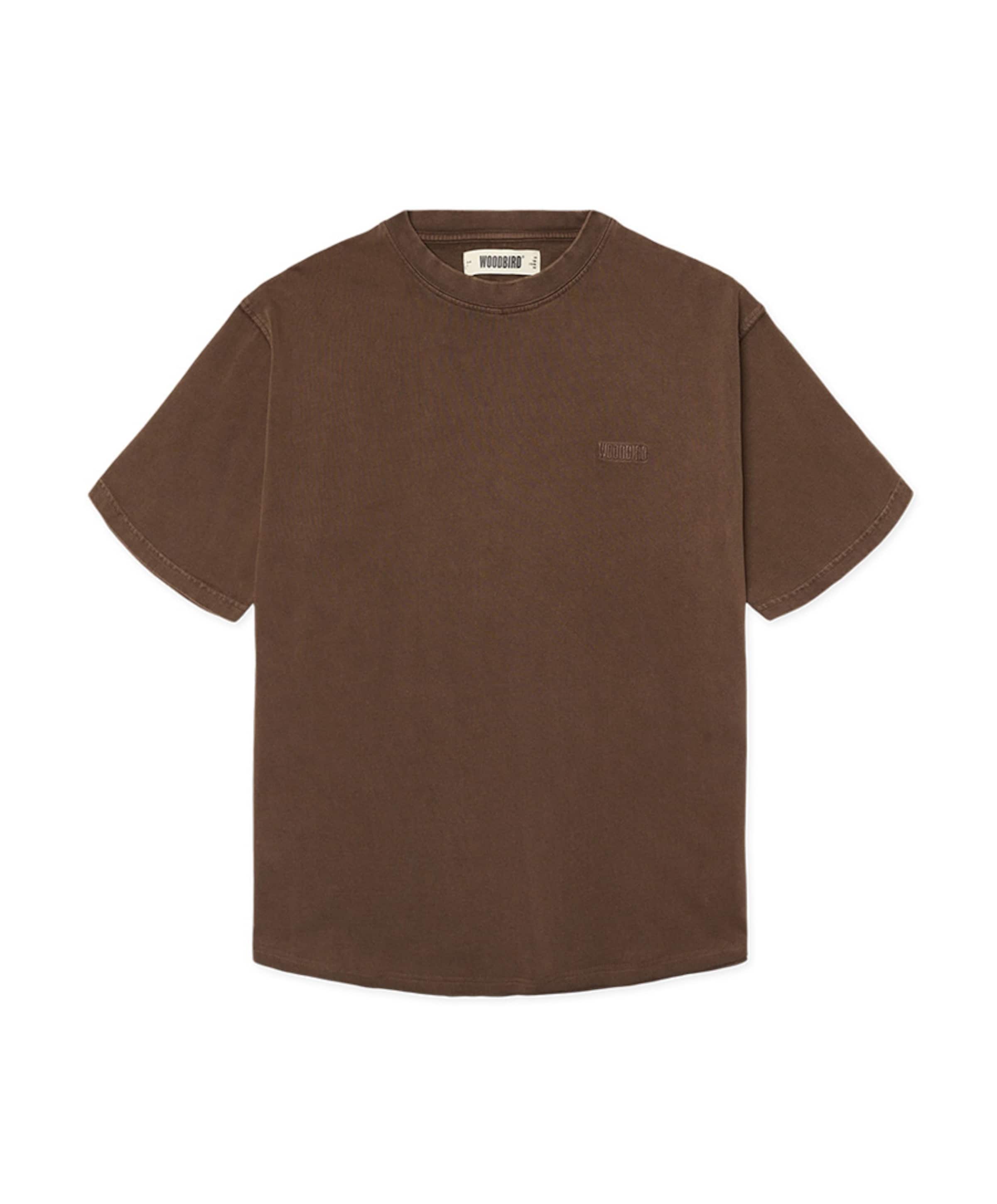 Heren T-shirt bruin