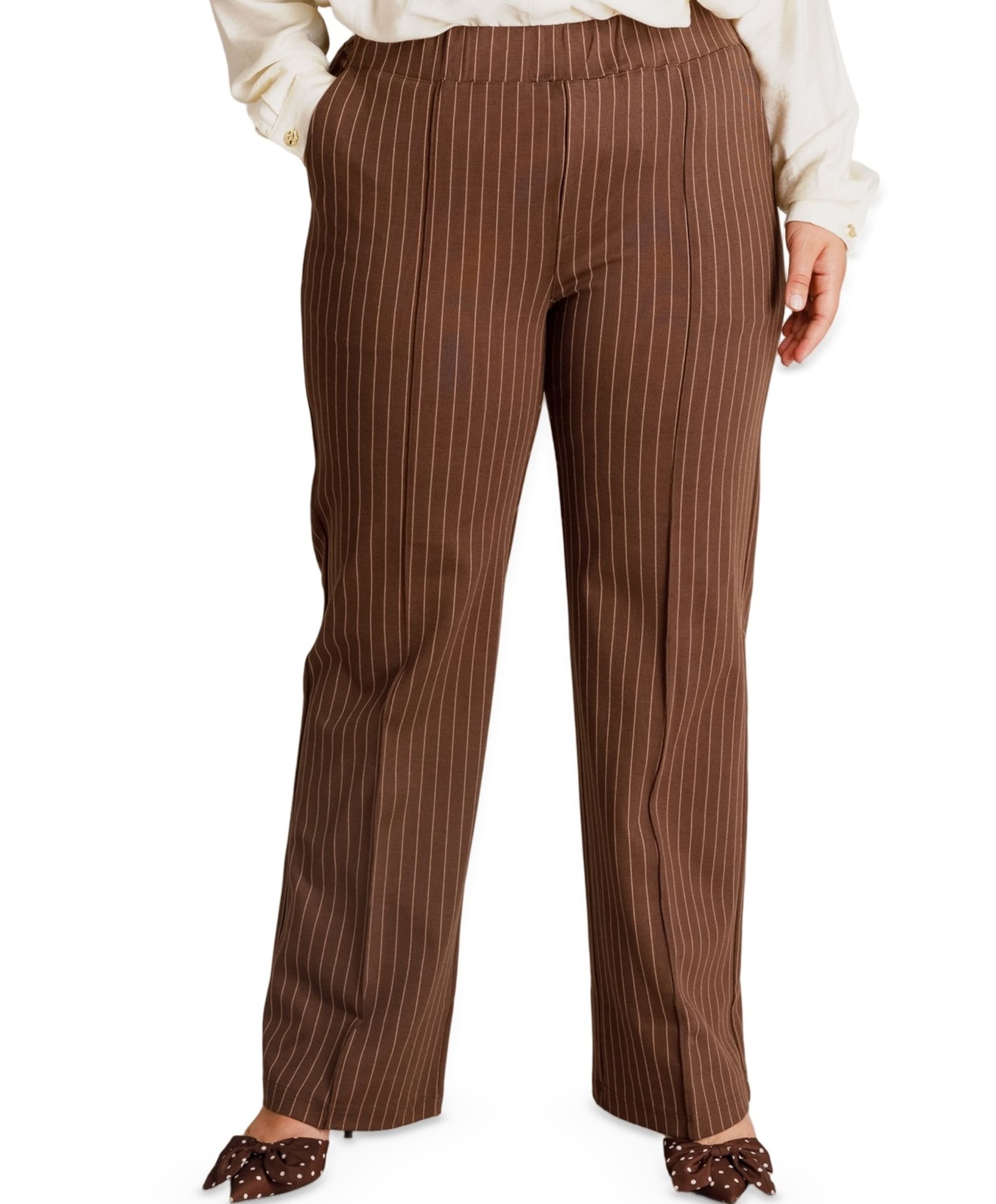 Romana Essential dames broek bruin