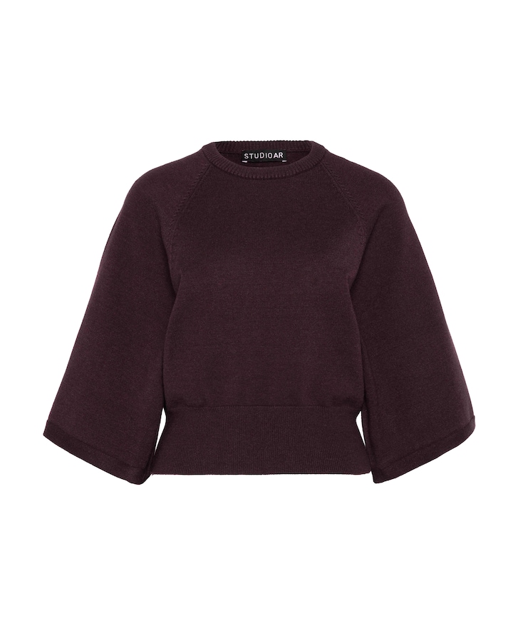Dames trui bordeaux