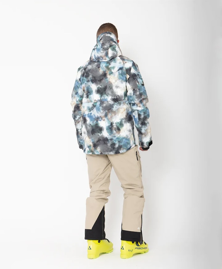 Heren ski-jas multicolor