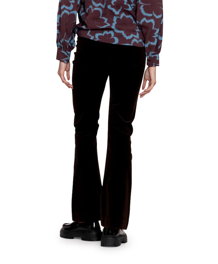 Punta flair broek zwart